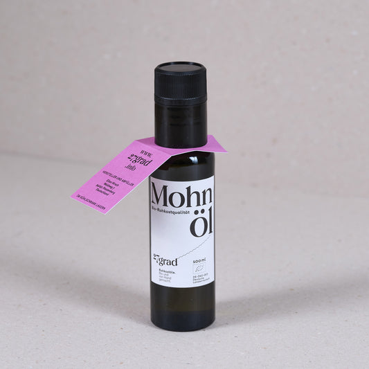 Bio-Mohnöl – Der Gaumenschmeichler