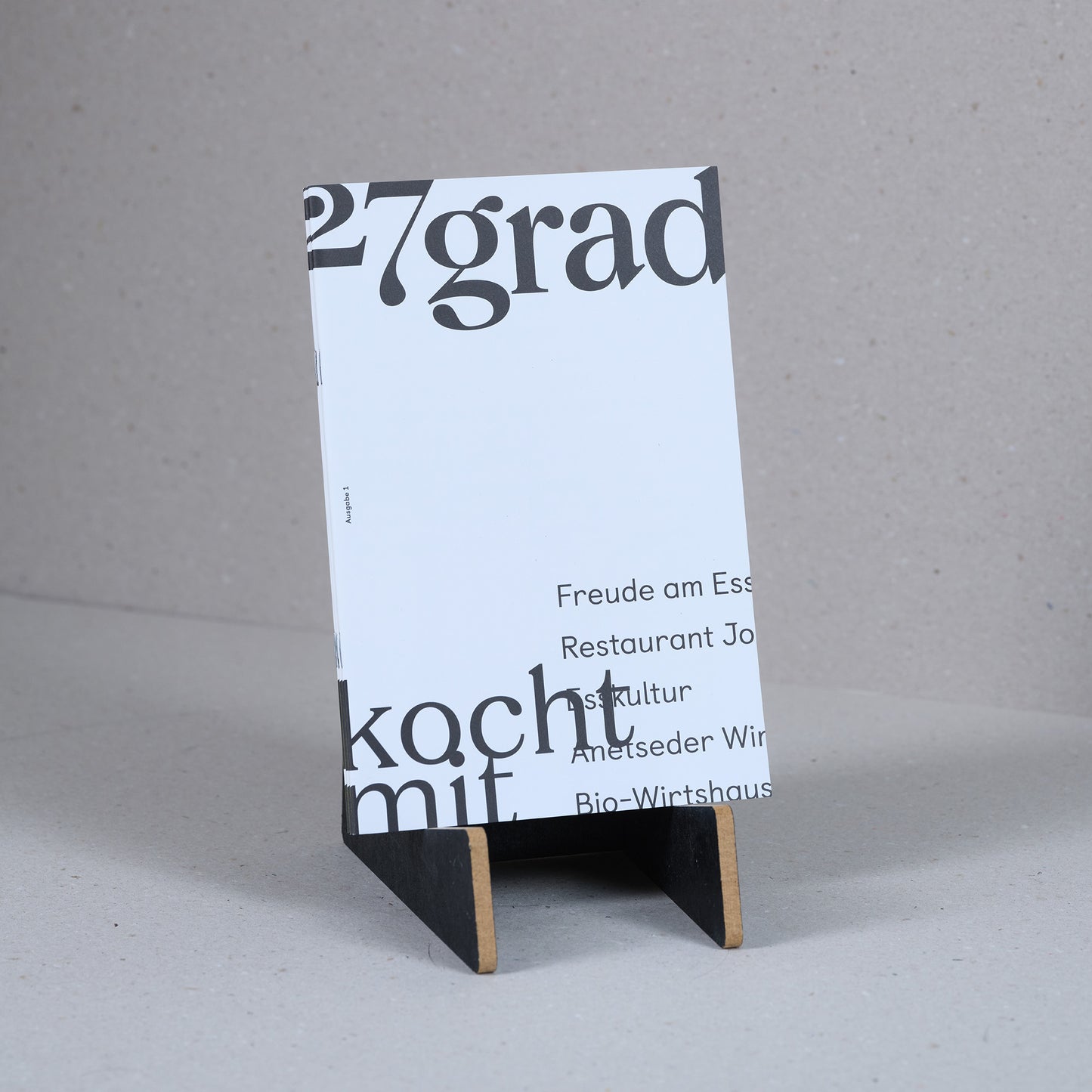 Broschüre „27grad kocht mit“